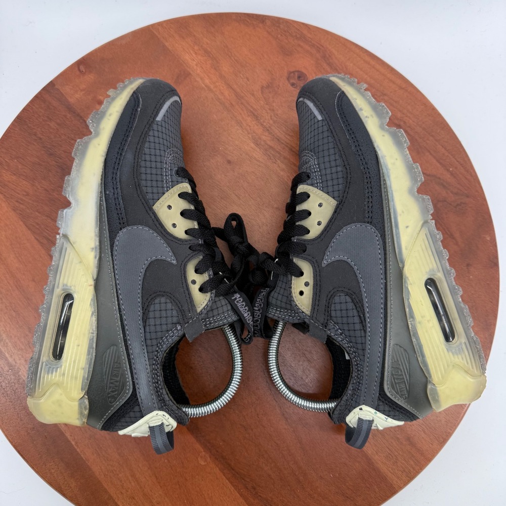 Nike Air Max 90 Terrascape Black Lime‎ Ice Anthracite DH2973-001 Mens 6 Sneakers - Picture 8 of 11